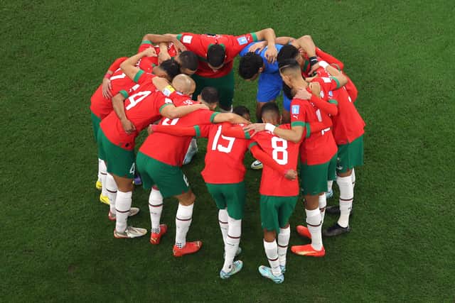 Morocco have created history by becoming the first African side to reach a World Cup semi-final - and they couldn’t have done too much more to have extended that run into Sunday’s final (Photo by Richard Heathcote/Getty Images)