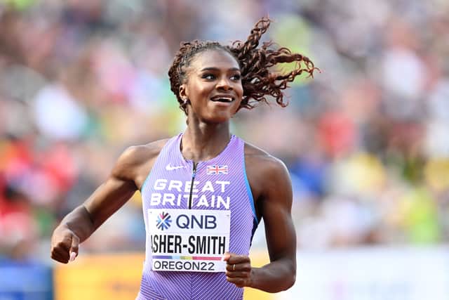 Asher-Smith was forced to stop running in 100m finals at 2022 World Championships