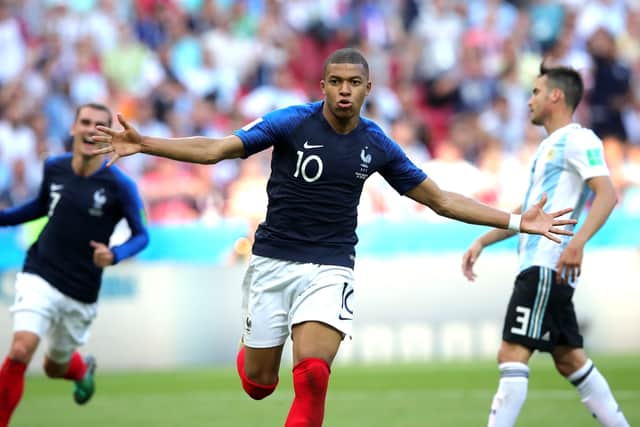 Kylian Mbappe was the star man when the two teams last met in 2018. (Getty Images)