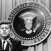 President John F. Kennedy speaks at a press conference August 1, 1963 (Photo: Getty Images)