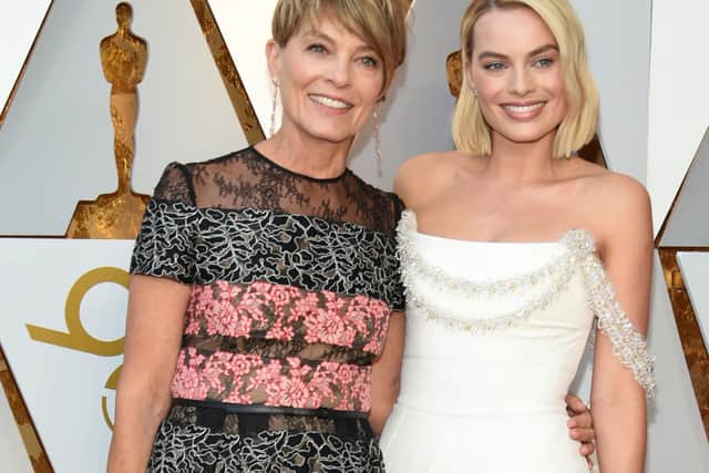 Margot Robbie was accompanied by her mum Sarie in 2018 at the Oscars (Pic:VALERIE MACON/AFP via Getty Images)