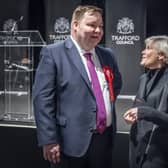 Andrew Western won the Stretford and Urmston by-election for Labour, returning 69.9% of the vote. (Credit: PA)