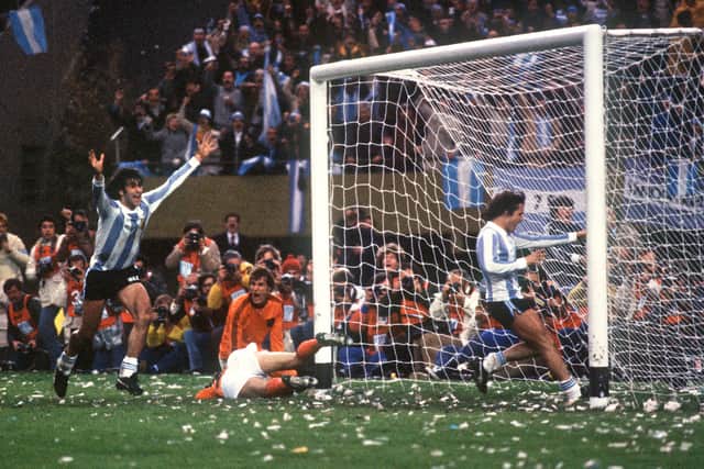 Mario Kempes scored in the 1978 World Cup final  (Getty Images)
