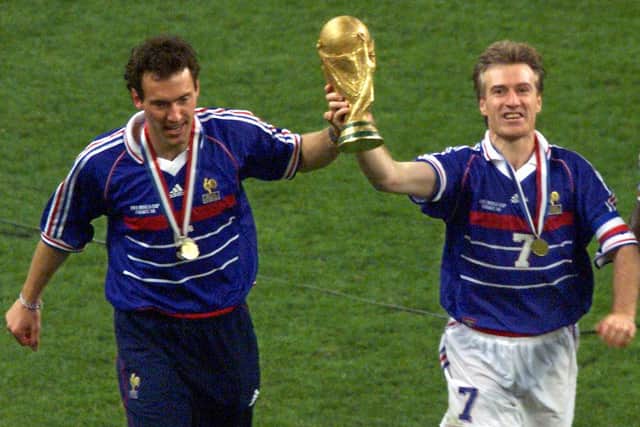Didier Deschamps captained France to World Cup glory in 1998. (Getty Images)
