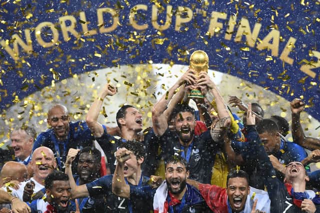France are the reigning world champions after a 4-2 victory against Croatia in the 2018 final. (Getty Images)