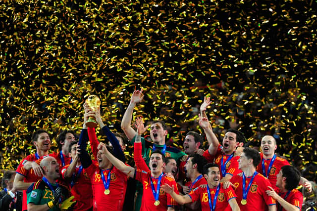 Spain lifted their first World Cup title in 2010. (Getty Images)