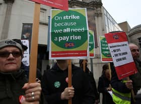 Driving test examiners and staff at the Department for Work and Pensions (DWP) will walk out on strike today (Photo: Getty Images)