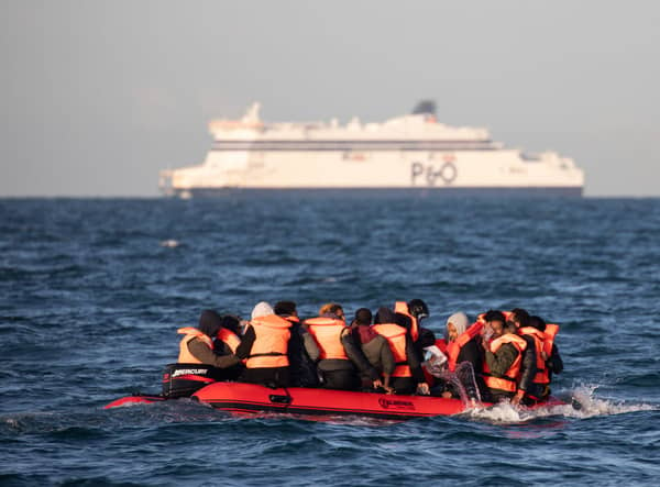 UK Border Force officers are reported to be patrolling French beaches in a bid to stop migrant Channel crossings. Credit: Getty Images