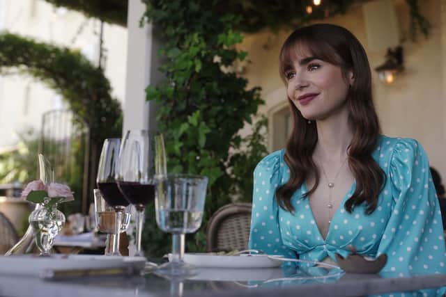 Lily Collins as Emily in Netflix’s Emily in Paris (Photo: Netflix)