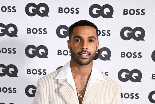 The uber stylish Lucien Laviscount.  (Photo by Gareth Cattermole/Getty Images)
