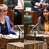 Yvette Cooper and Suella Braverman have clashed over the government’s Rwanda deportation policy. 