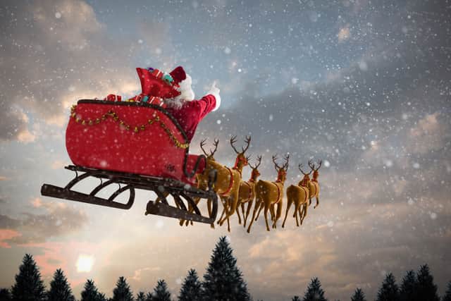 This is how to track Santa on his Christmas Eve journey - and when you can see him in the UK.