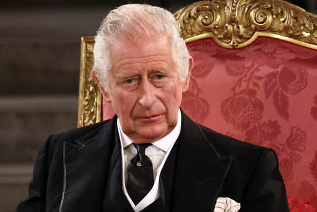 King Charles III addresses Parliament in September 2022