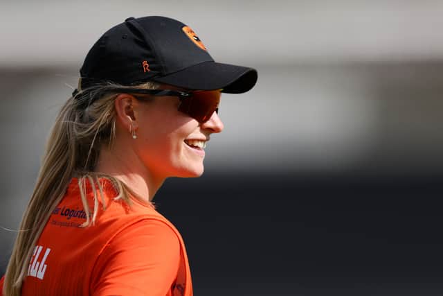 Lauren Bell took four wickets in fourth T20 match