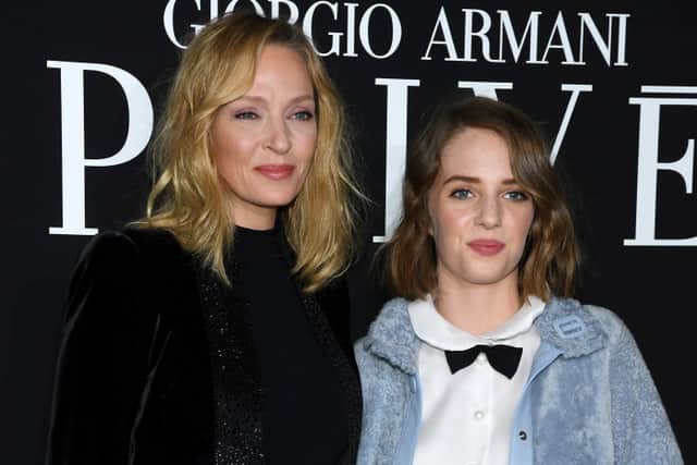 Uma Thurman is the mother to Stranger Things star Maya Hawke (Pic:Getty)