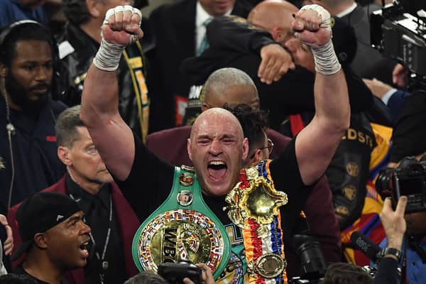 Tyson Fury has reportedly agreed a deal to fight Oleksandr Usyk. (Getty Images)
