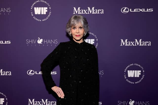 The incredible Jane Fonda celebrates her 85th birthday today. (Photo by Emma McIntyre/Getty Images for WIF (Women in Film))