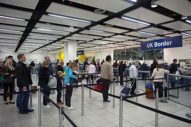 Border Force staff will strike on eight days in December (Photo: Getty Images)