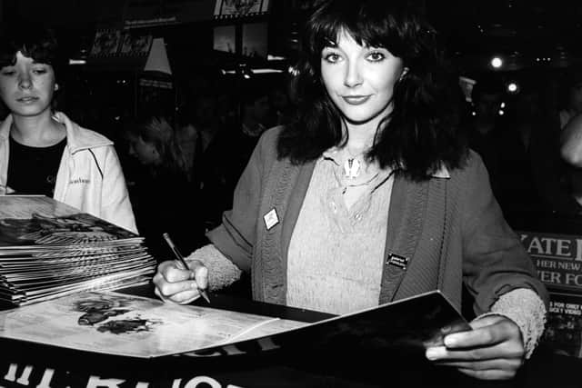 Kate Bush released an annual Christmas message on her website