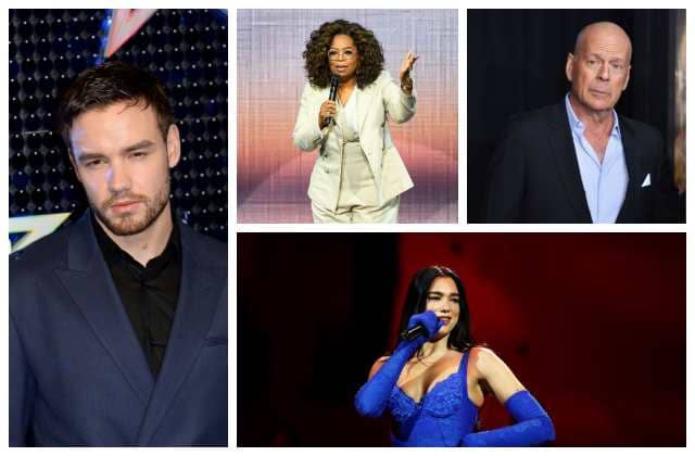 Liam Payne, Oprah Winfrey, Bruce Willis and Dua Lipa are just some of the celebrities gracing PeopleWorld's hot and not list today. (Pics by Getty). 
