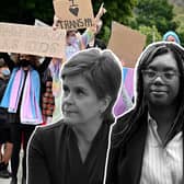 Nicola Sturgeon and UK government Cabinet minister Kemi Badenoch are set to clash over the Gender Recognition Reform Bill. Credit: Kim Mogg