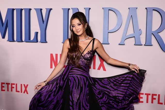 Ashley Park attends the Emily In Paris French Consulate Red Carpet in New York City (Photo: Getty Images for Netflix)