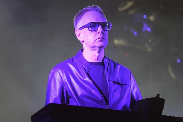 Depeche Mode keyboardist Andy Fletcher died in May. (Credit: Getty Images)