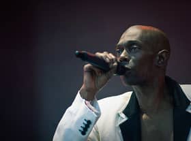 Maxi Jazz, of Faithless, performing at Glastonbury in 2010. Credit: Ian Gavan/Getty Images