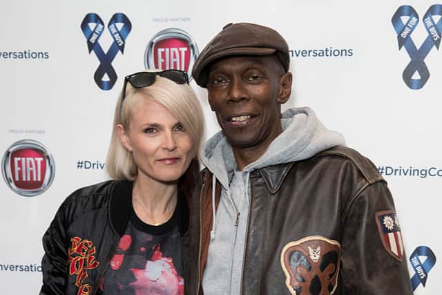 Sister Bliss and Maxi Jazz of Faithless. Credit: John Phillips/Getty Images
