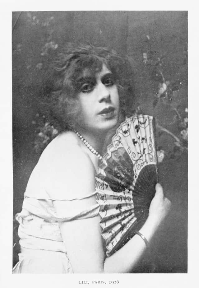 Lili Elbe in Paris, 1926 (Photo: Wellcome Collection)