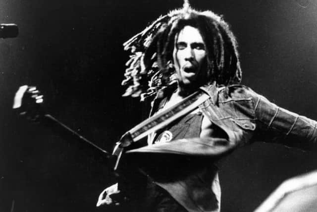 Bob Marley in concert. Credit: Keystone/Getty Images