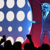 Musician Neil Tennant of Pet Shop Boys performs onstage at The Theater at Madison Square Garden on November 12, 2016 in New York City. / AFP / ANGELA WEISS        (Photo credit should read ANGELA WEISS/AFP via Getty Images)