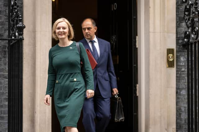 Liz Truss announced the energy price guarantee during her short tenure as Prime Minister (image: Getty Images)