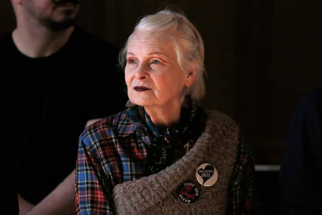 Dame Vivienne Westwood has died aged 81.  (Photo by John Phillips/Getty Images)