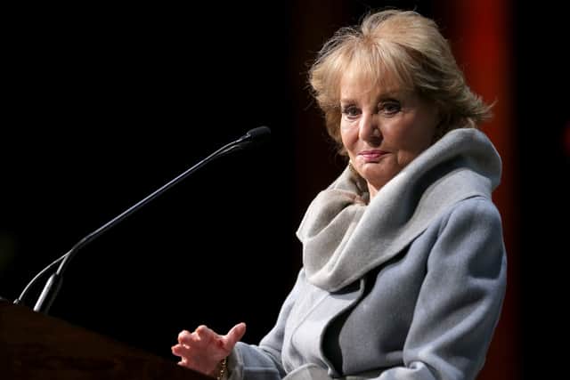 Barbara Walters. (Photo by Jemal Countess/Getty Images for The Women’s Media Center)
