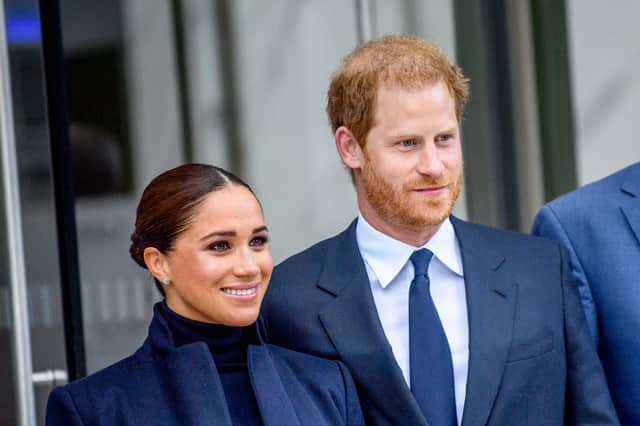 Meghan Markle and Prince Harry's new docuseries Live to Lead features inspiring leaders such as Ruth Bader Ginsberg and Greta Thunberg. (Photo by Roy Rochlin/Getty Images)