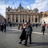 Vatican City is a popular sit for tourists to visit. (Credit: Getty Images)