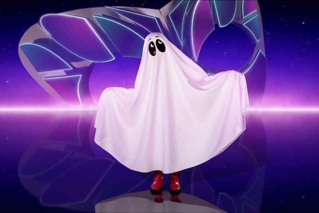 Ghost on The Masked Singer (Credit: ITV)