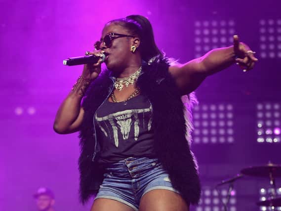 Rapper Gangsta Boo performs onstage (Photo by Jason Kempin/Getty Images)
