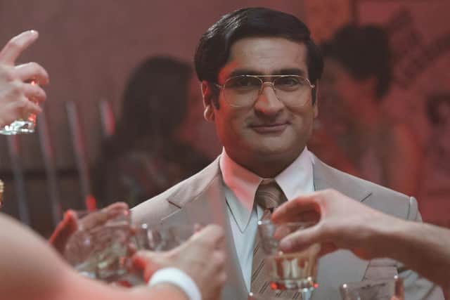 Kumail Nanjiani as Somen ‘Steve’ Bannerjee in Welcome to Chippendales (Credit: Disney+)