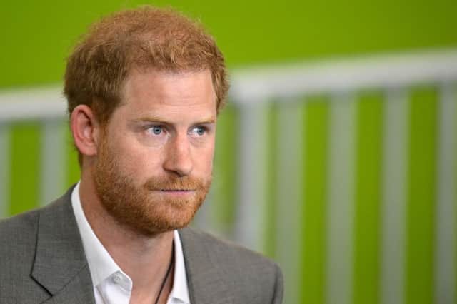 Prince Harry's interviews for ITV and CBS will be available to watch this Sunday. (Photo by SASCHA SCHUERMANN/AFP via Getty Images)