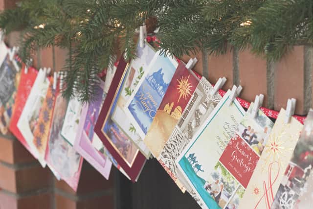 This is what to do with your old Christmas cards, rather than just throw them away.