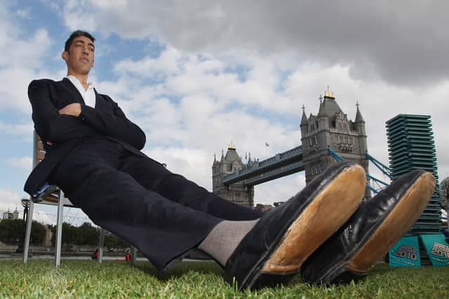 Sultan Kosen is the world’s tallest man at 8 ft 2.8 in (Photo: Getty Images)