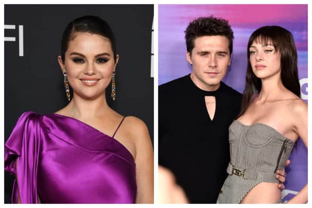 Could Selena Gomez soon be double dating with Brooklyn Beckham and his wife Nicola Peltz? Photographs by Getty