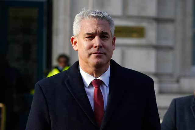 Steve Barclay said there have been “particular pressures” over Christmas due to a surge in flu and Covid cases (Photo: PA)