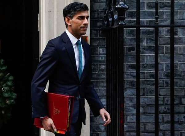 Rishi Sunak says his maths plans would not force all pupils to take maths A-Levels (image: AFP/Getty Images)