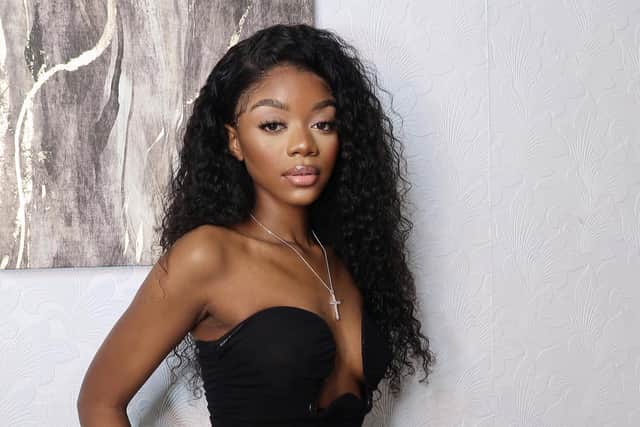The first contestant of the winter Love Island series has reportedly been revealed as 22 year old Boohoo model Tanya Manhenga (Photo Credit: Instagram/@talkswithtt_/TANYA MANHENGA)