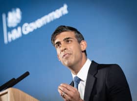 Rishi Sunak is feeling the pressure after failing to give a timeline for his five new promises to fix the “people’s priorities”. (Credit: Getty Images)