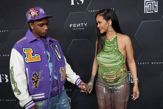 Will Rocky A$AP be on 'daddy duty' when Rihanna performs at the Super Bowl next month? (Photo by Mike Coppola/Getty Images)