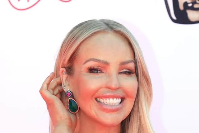 Katie Piper's 'goth baby' comments did not go down well with the viewers of Loose Women. (Photo by Tristan Fewings/Getty Images)